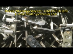 قطعات استنتر فولادی مونفورتز کلیپ استنتر برای ماشین استنتر قطعات معدنی